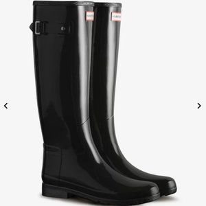 Hunter Original Women's Refined Slim Fit Tall Gloss Rain Boots